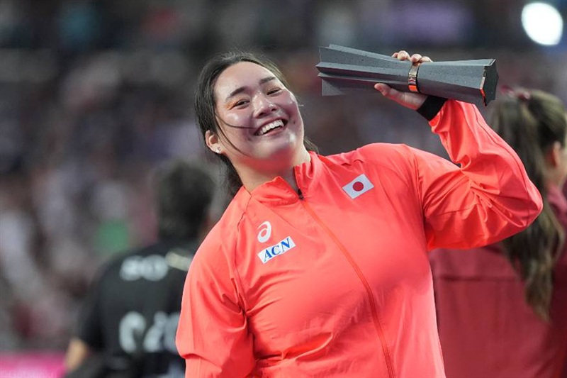 北口榛花選手
