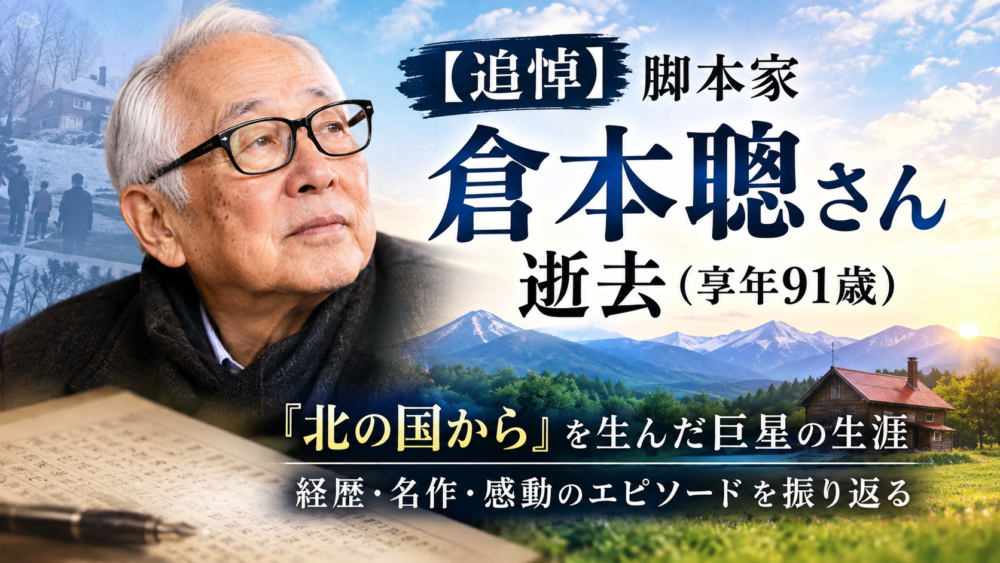 倉本聰さんのアイキャッチ画像